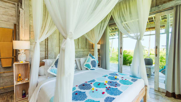 Sungai Tinggi Beach Villa - Joglo room outlook